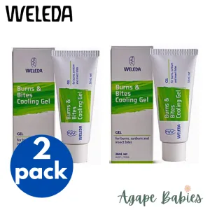 [2 Pack] Weleda Burns and Bites Cooling Gel, 36ml Exp: 10/25