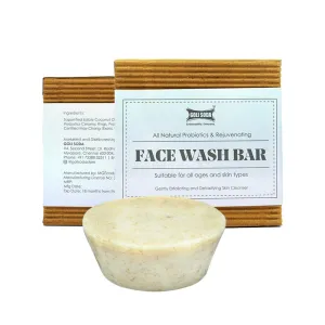 All Natural Probiotics & Rejuvenating Face Wash Bar (Pack of 2)