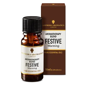 Amphora Aromatics Festive Aromatherapy Blend (Warming) 10ml Single