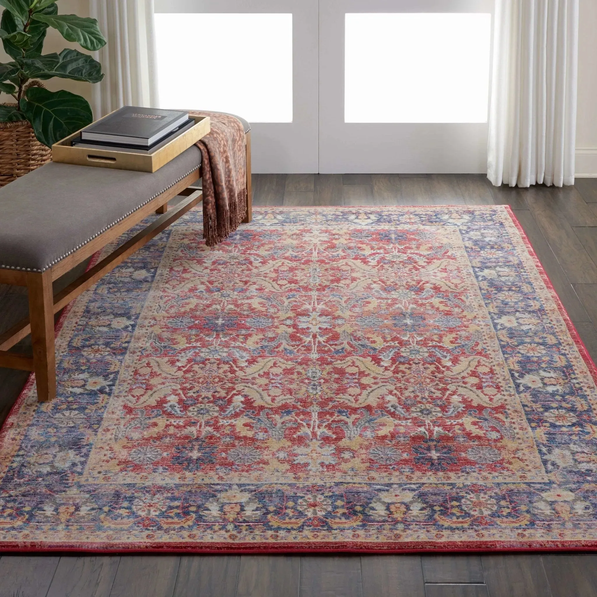 Ankara Global ANR02 Red Rug