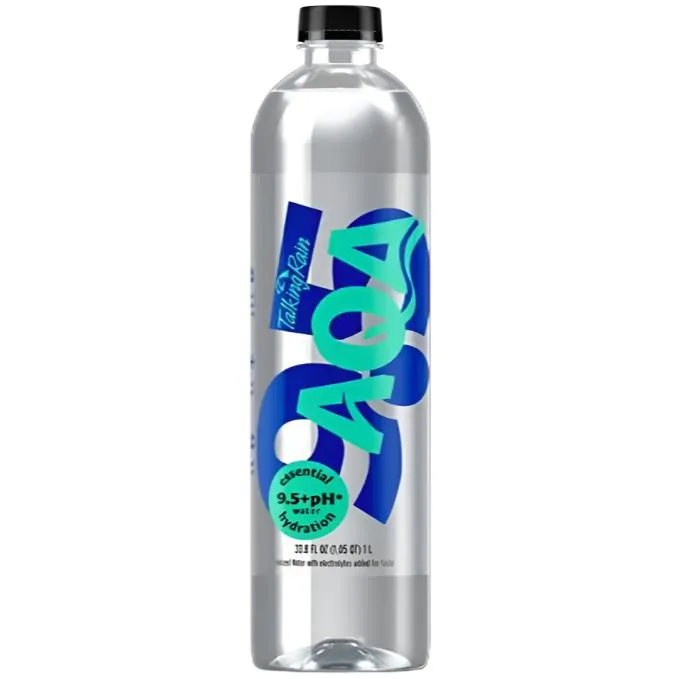 AQA 9.5 pH Bottled Water 33.8 oz.