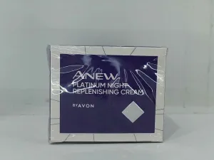 Avon Anew Platinum Night Replenishing Cream 1.7 Oz