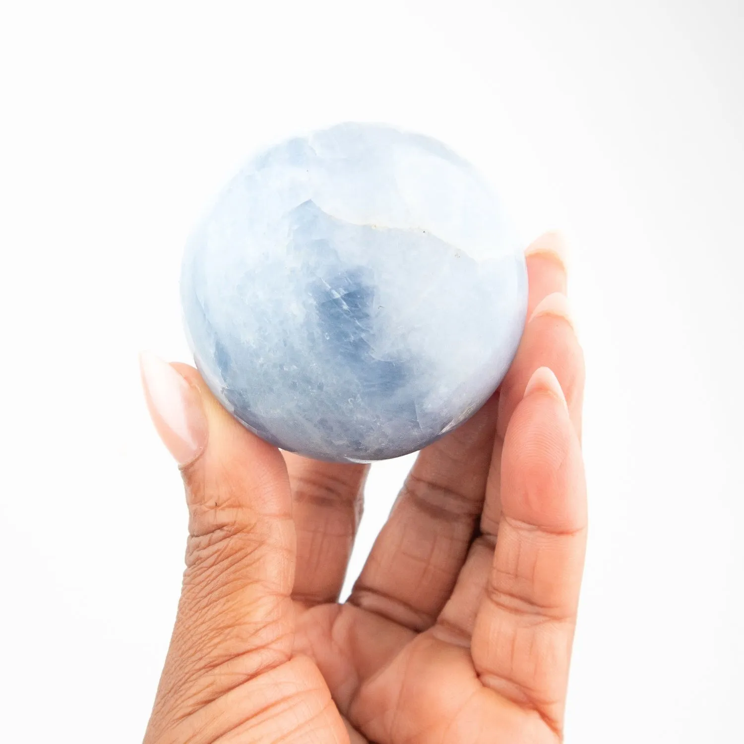 Blue Calcite Sphere