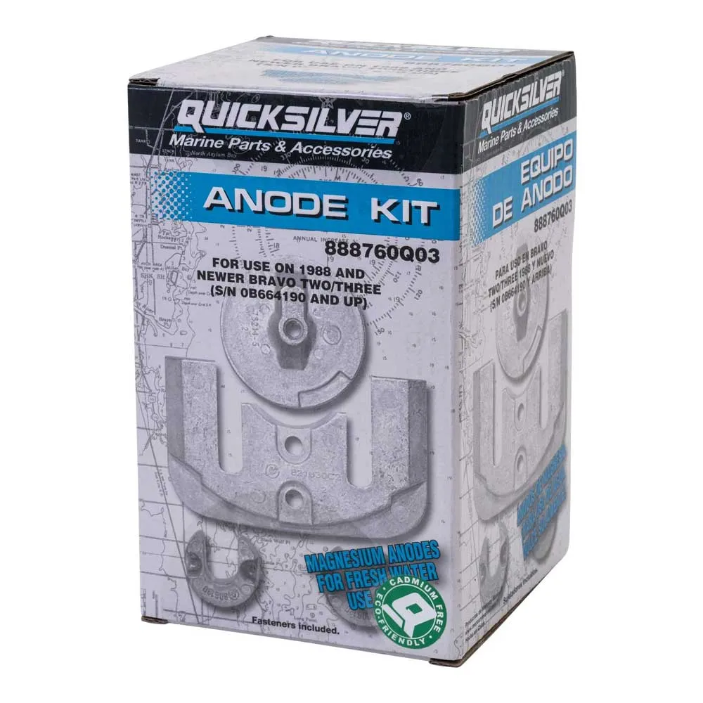 Bravo II & III Magnesium Anode Kit Quicksilver® 97-888760Q03