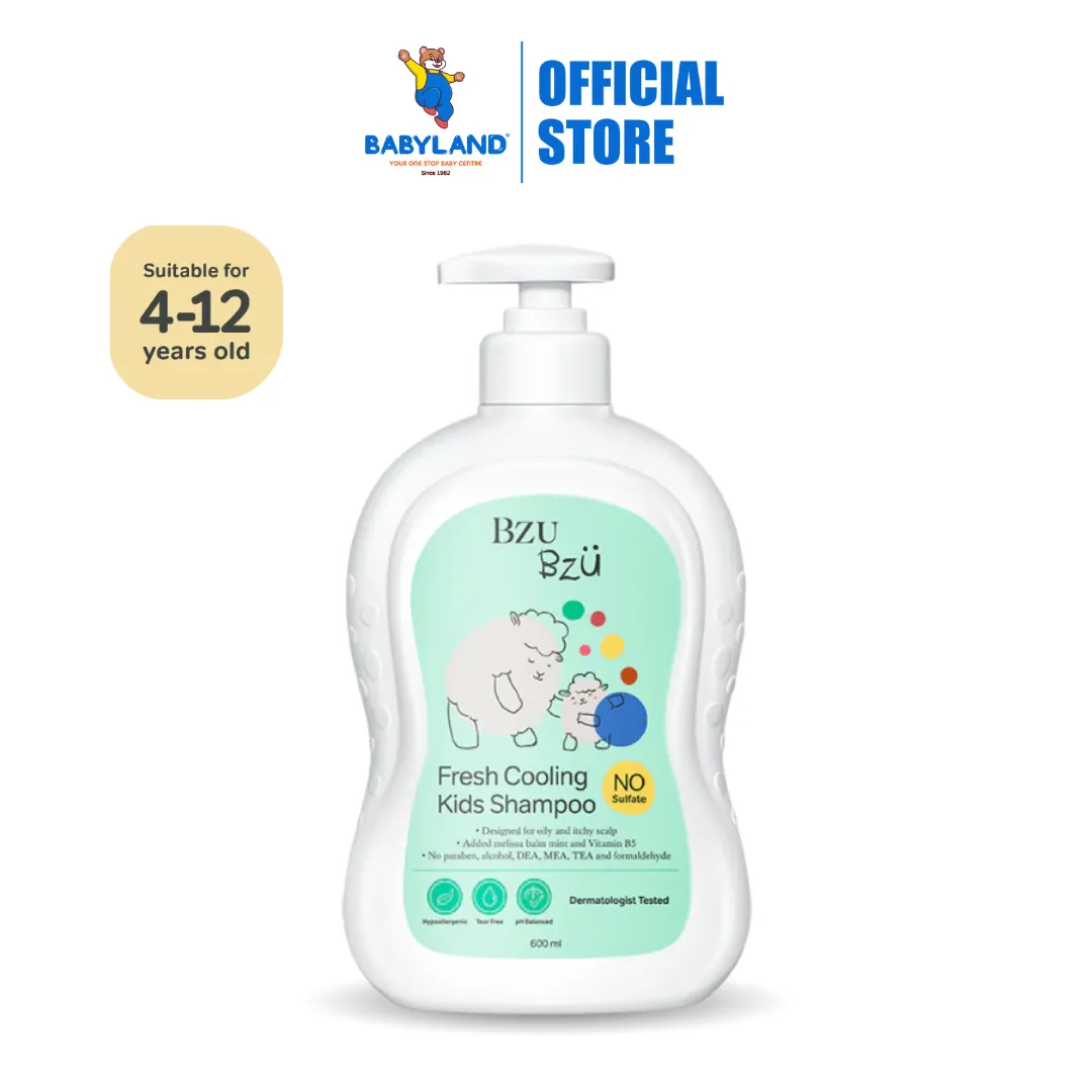 BZU BZU Fresh Cooling Kids Shampoo (600ml)