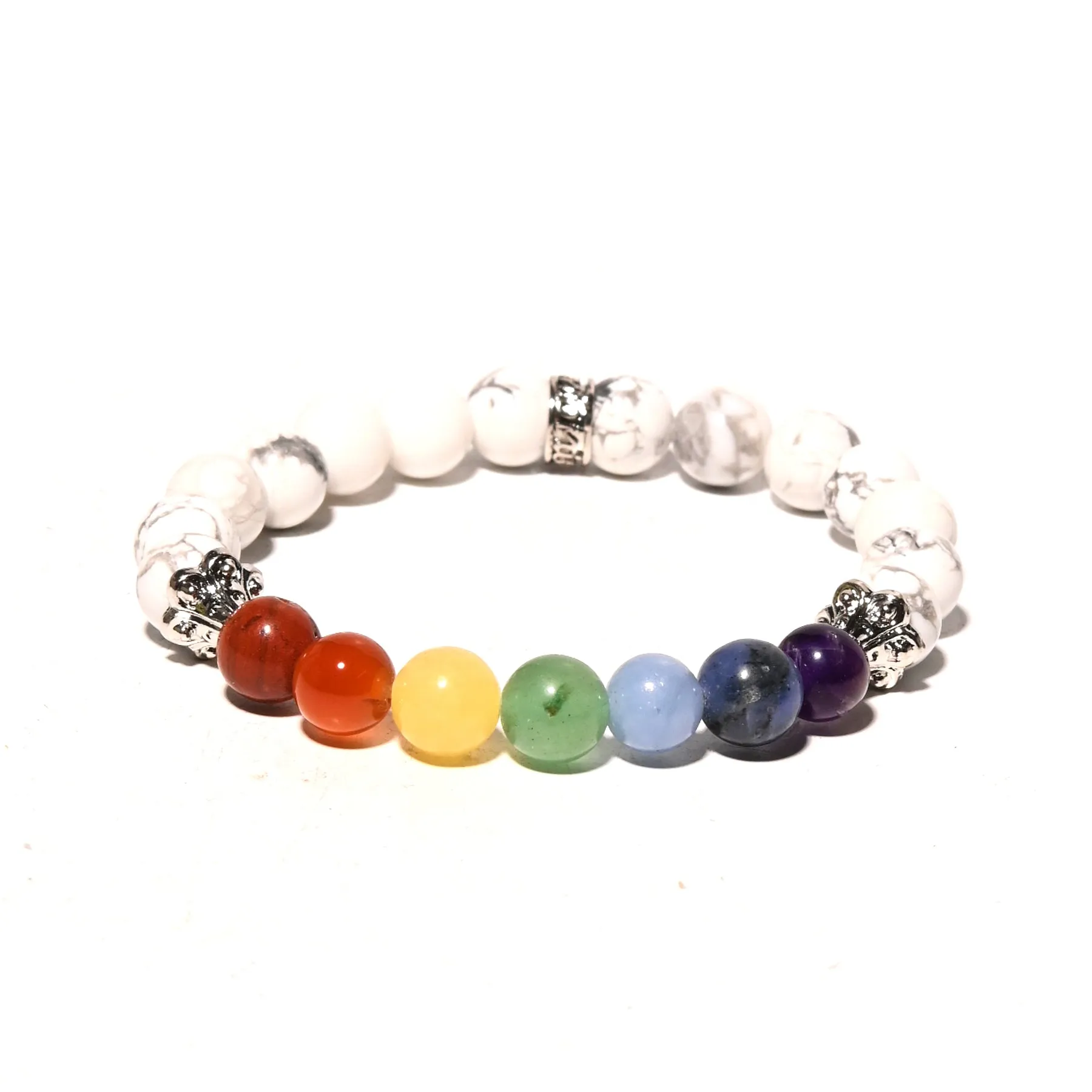 CALM - Chakra balance Howlite Bracelet