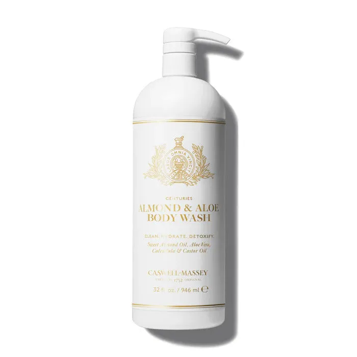 Caswell Massey Almond & Aloe Body Wash 32 oz