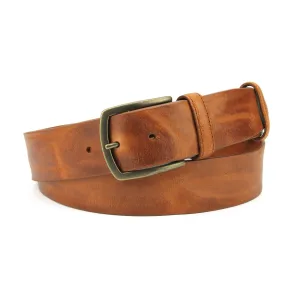 Chestnut Vintage Feel Burnished Brass Belt