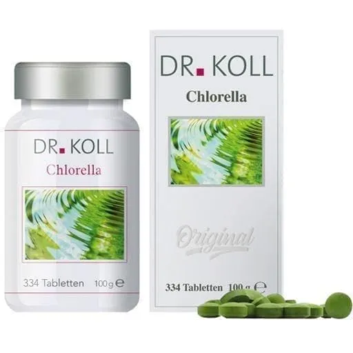 CHLORELLA Dr.Koll tablets 334 pcs detoxifying effect on heavy metals