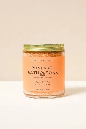 Circular Living :: Mineral Bath Soak, Rose Petal & Geranium