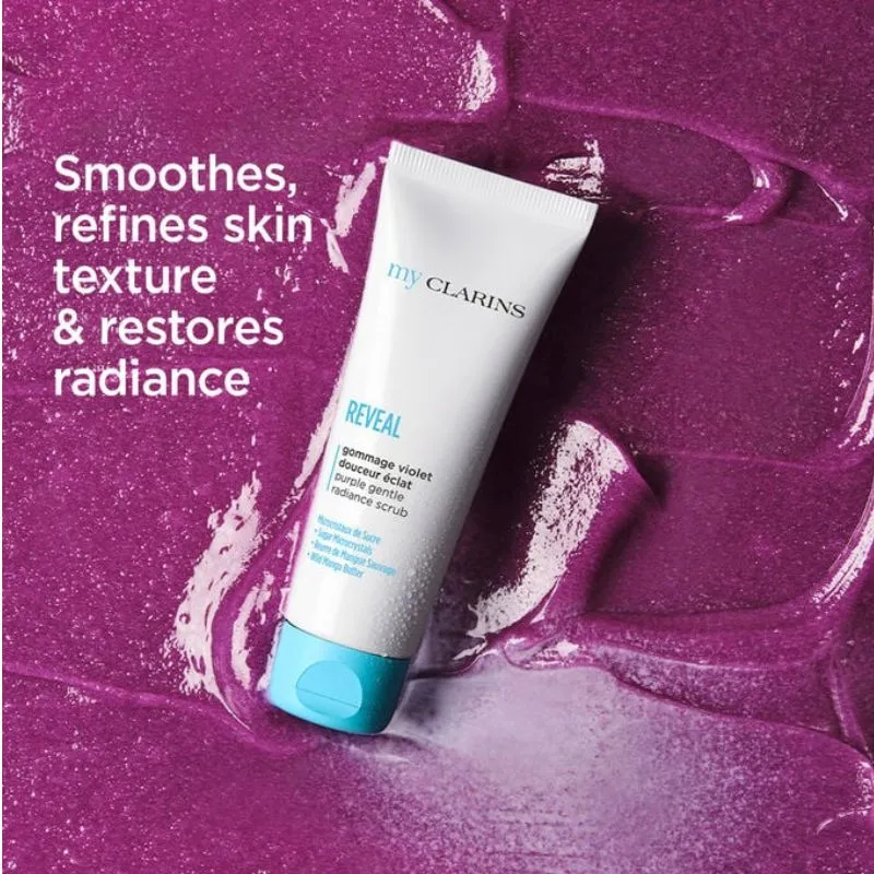 Clarins My Clarins REVEAL Purple Gentle Radiance Scrub