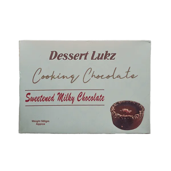 DESSERT LUKZ COOKING MILKY CHOCOLATE 500GM