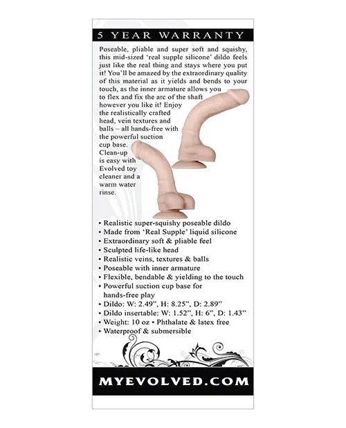 Evolved Real Supple Silicone Poseable 8.25"