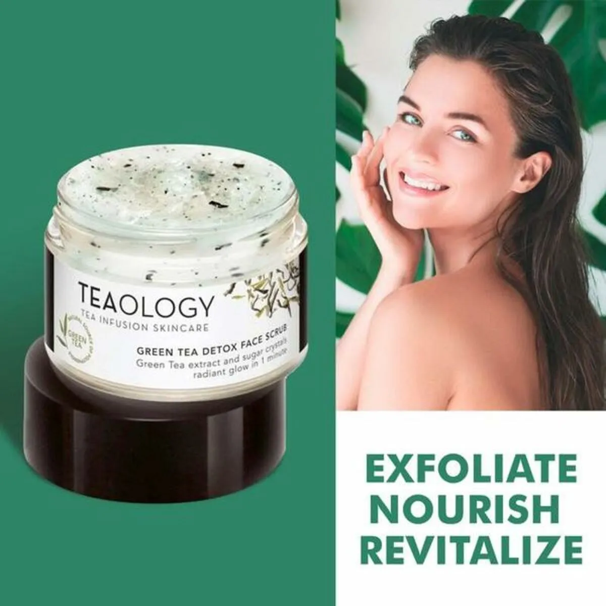 Exfoliating Mask Teaology Green Tea Sugar Detoxifying (50 ml)