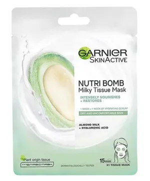 Garnier Skin Active Nutri Bomb Milky Tissue Mask With Almond Milk