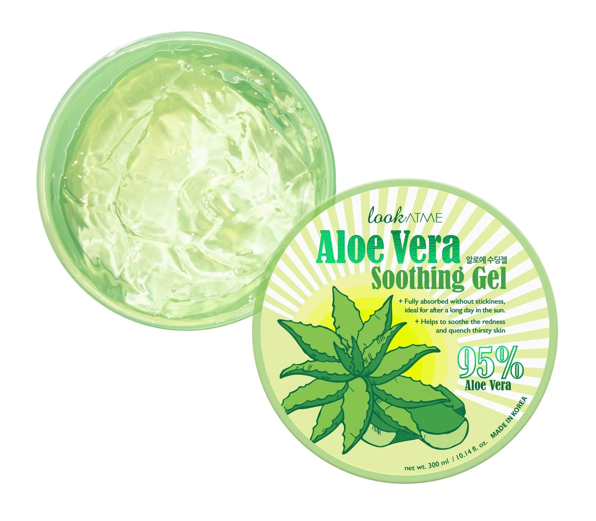 GEL HIDRATANTE ALOE VERA SOOTHING GEL 300ml