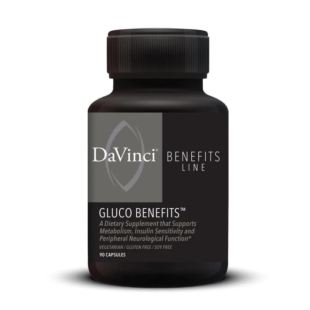 Gluco Benefits 90 caps by Davinci Labs