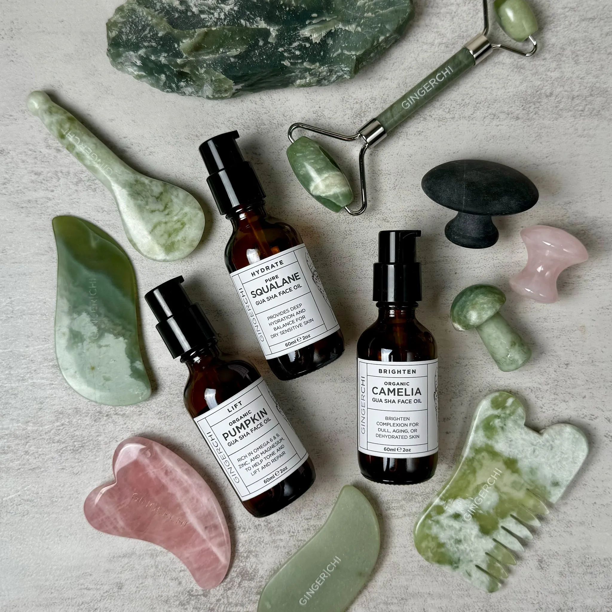 Gua Sha Oil Trio