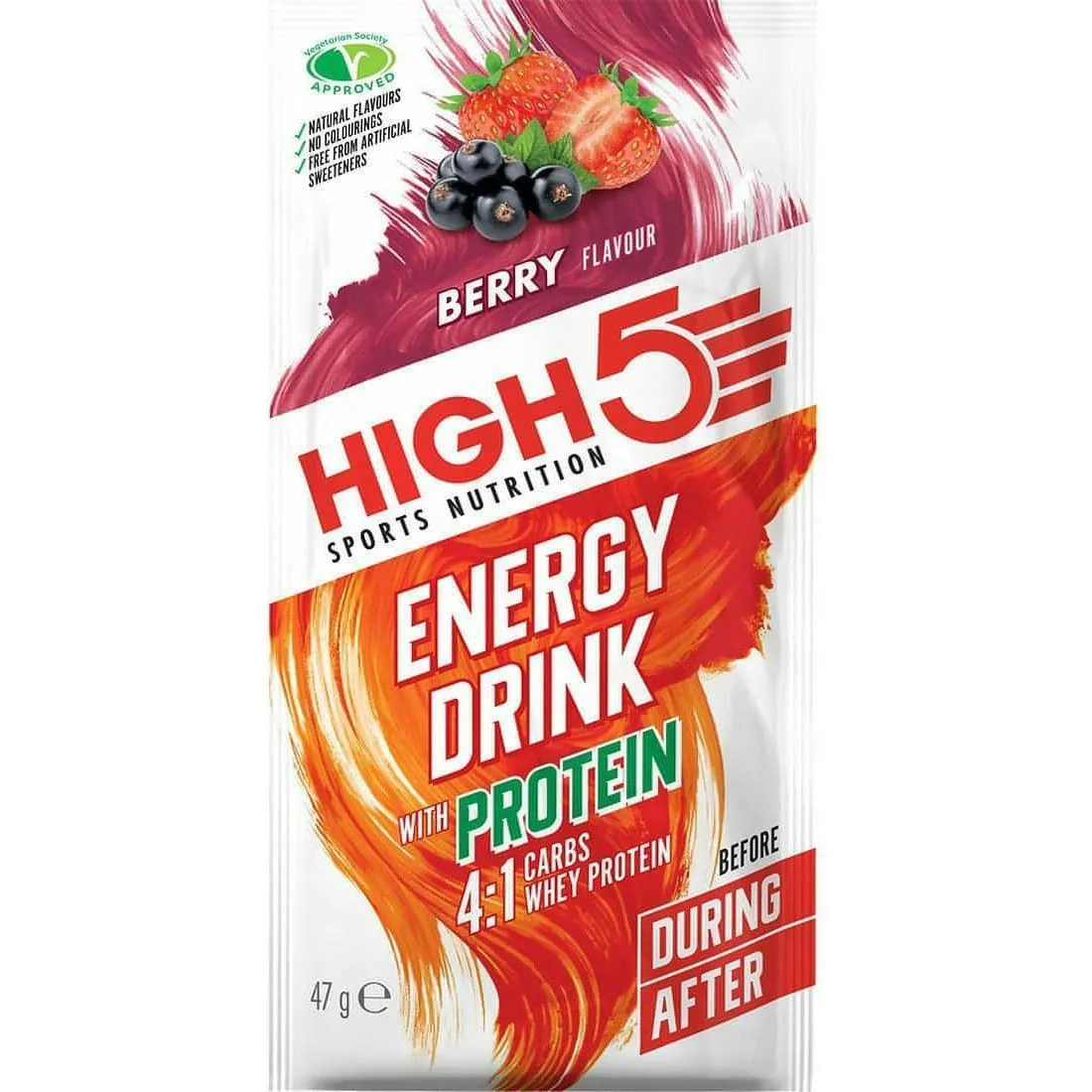 High 5 Energy Drink with Protein Powder Sachet