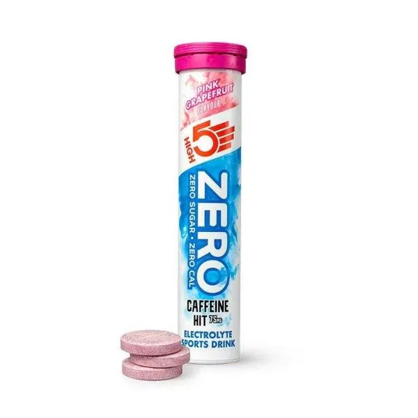 HIGH5 -  Zero CAFFEINE Hit Electrolyte Drink Tablets (20 Tablets Per Tube)