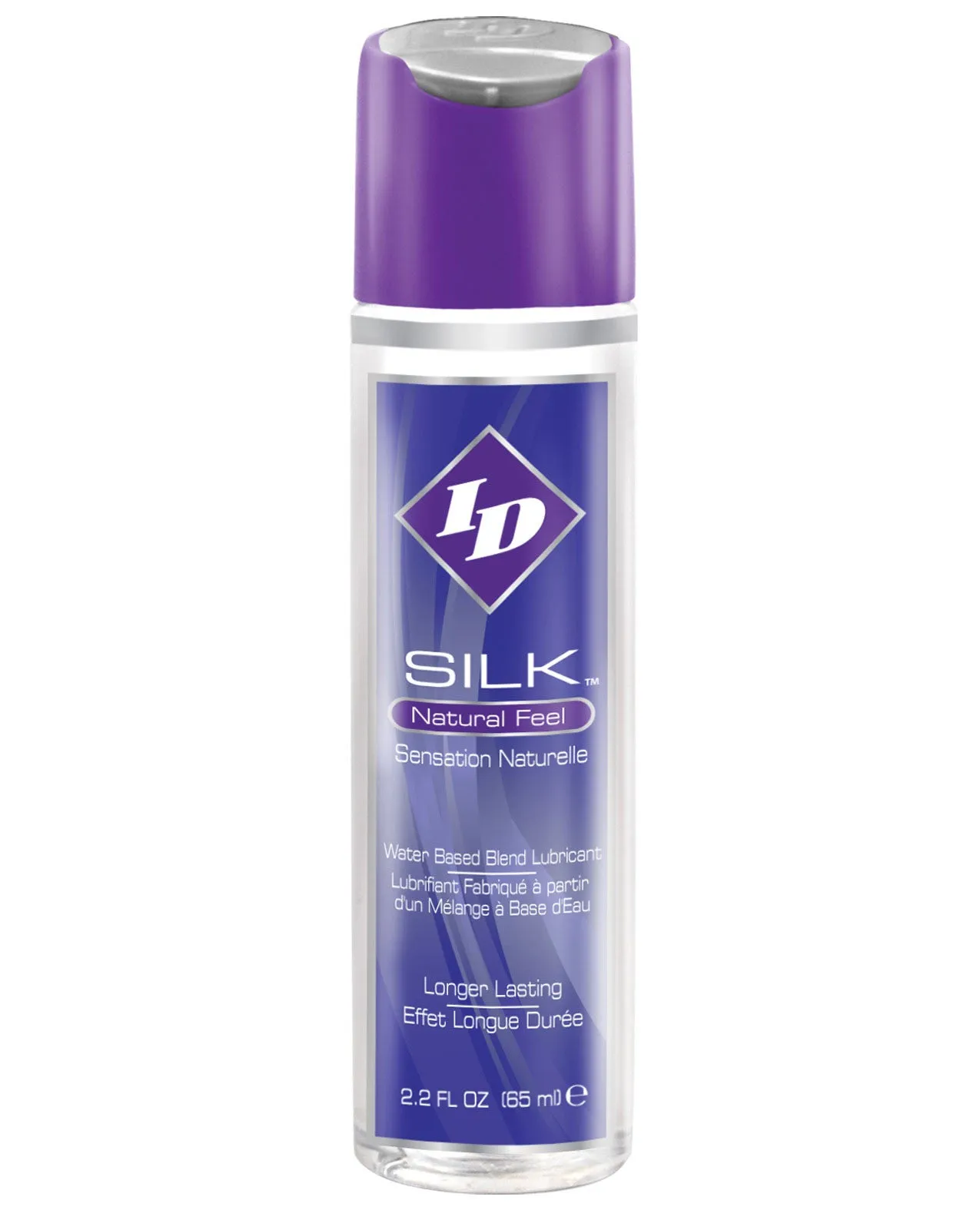 ID Silk Natural Feel  Lubricant - 2.2 oz Flip Cap Bottle