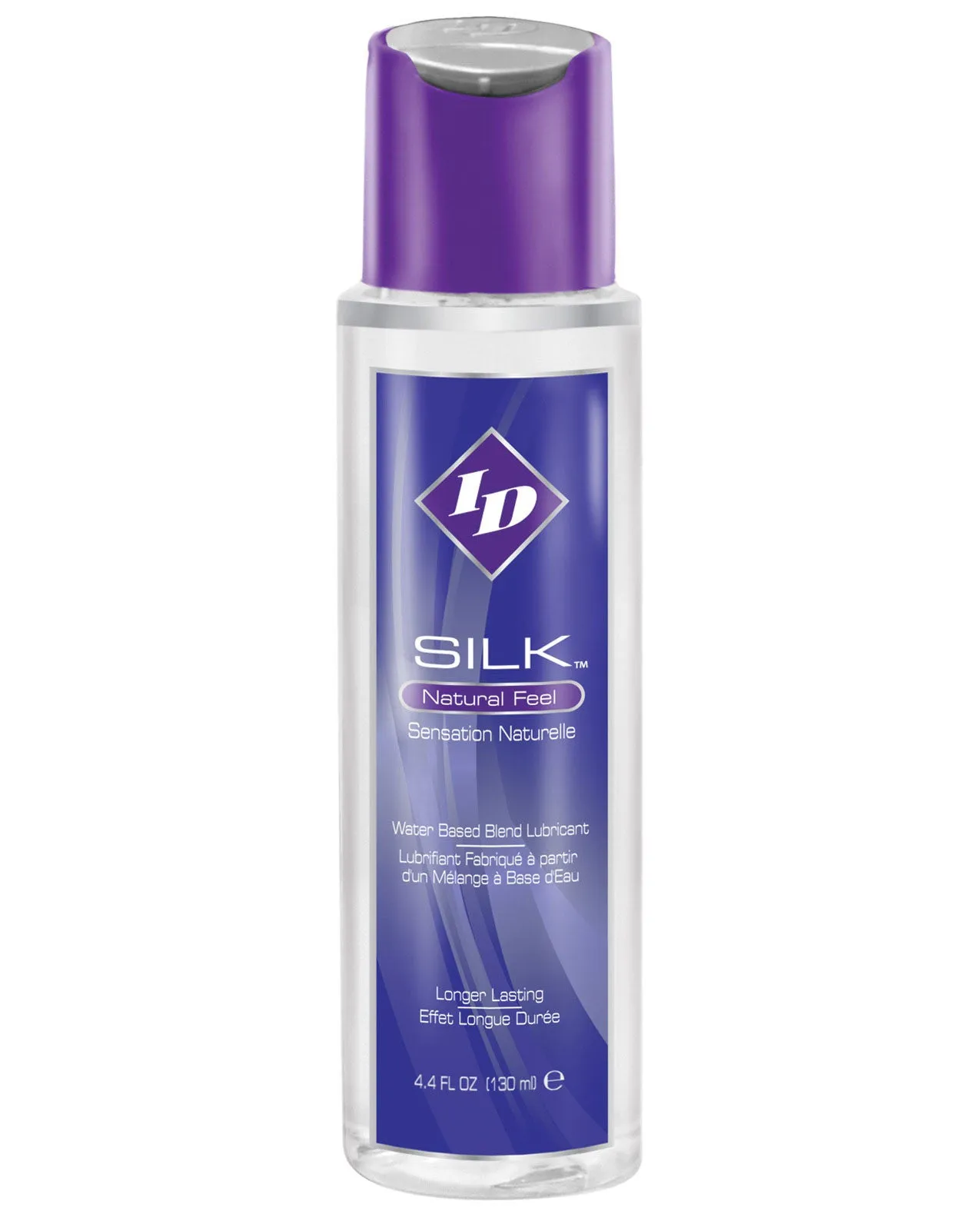 ID Silk Natural Feel  Lubricant - 4.4 oz Flip Cap Bottle