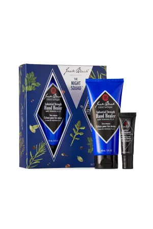 Jack Black The Night Squad Duo - Industrial Strength Hand Healer & NightMode Lip Treatment