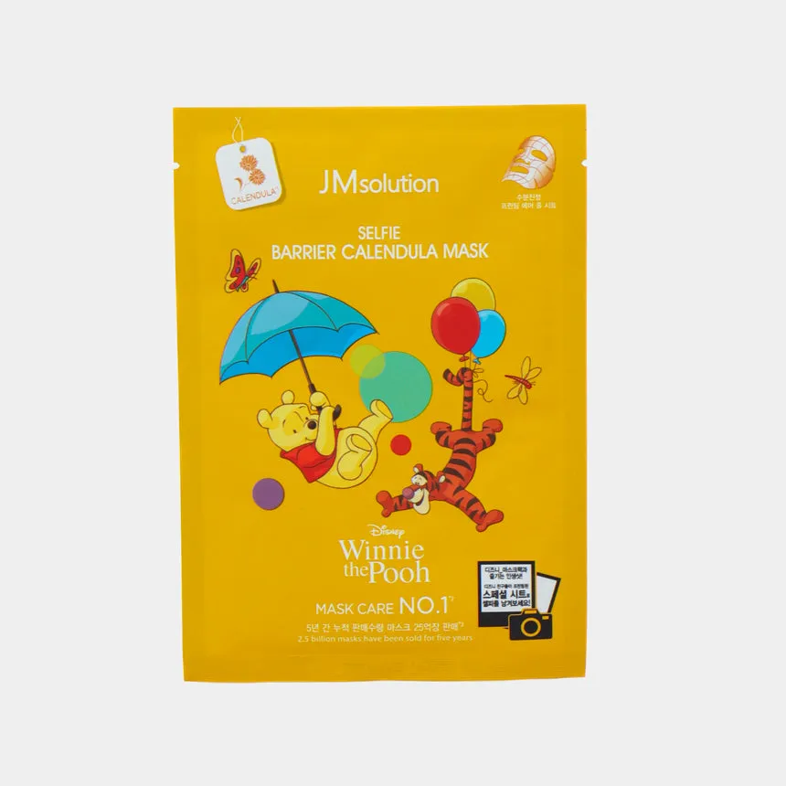 JM Solution x Disney Selfie Barrier Calendula Mask Winnie the Pooh