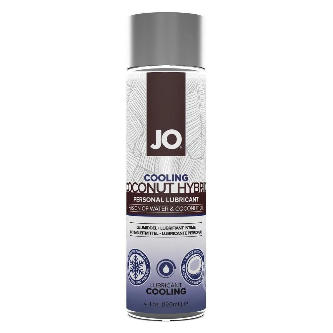 JO Silicone Free Hybrid Personal Cooling Original Lubricant Water And Coconut Oil