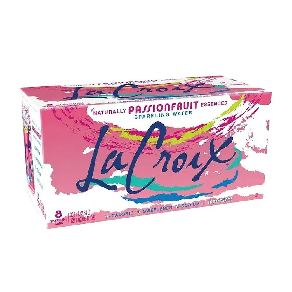 La Croix - 'Passionfruit' Sparkling Water (8PK)