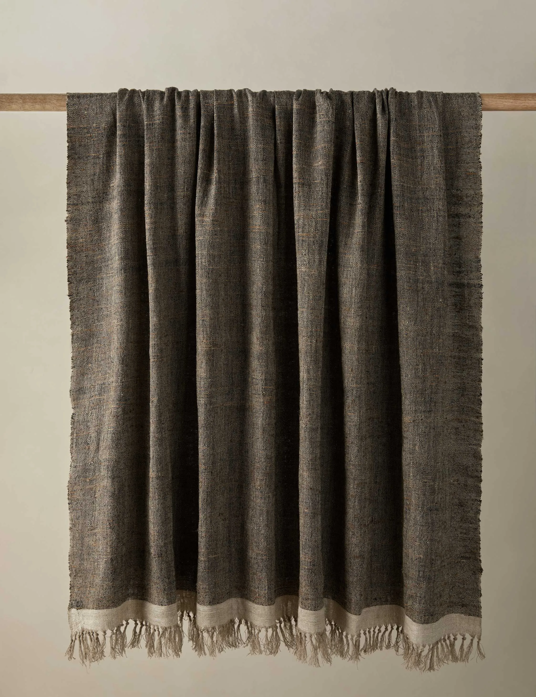 Laba Linen Silk Throw by DISC Interiors