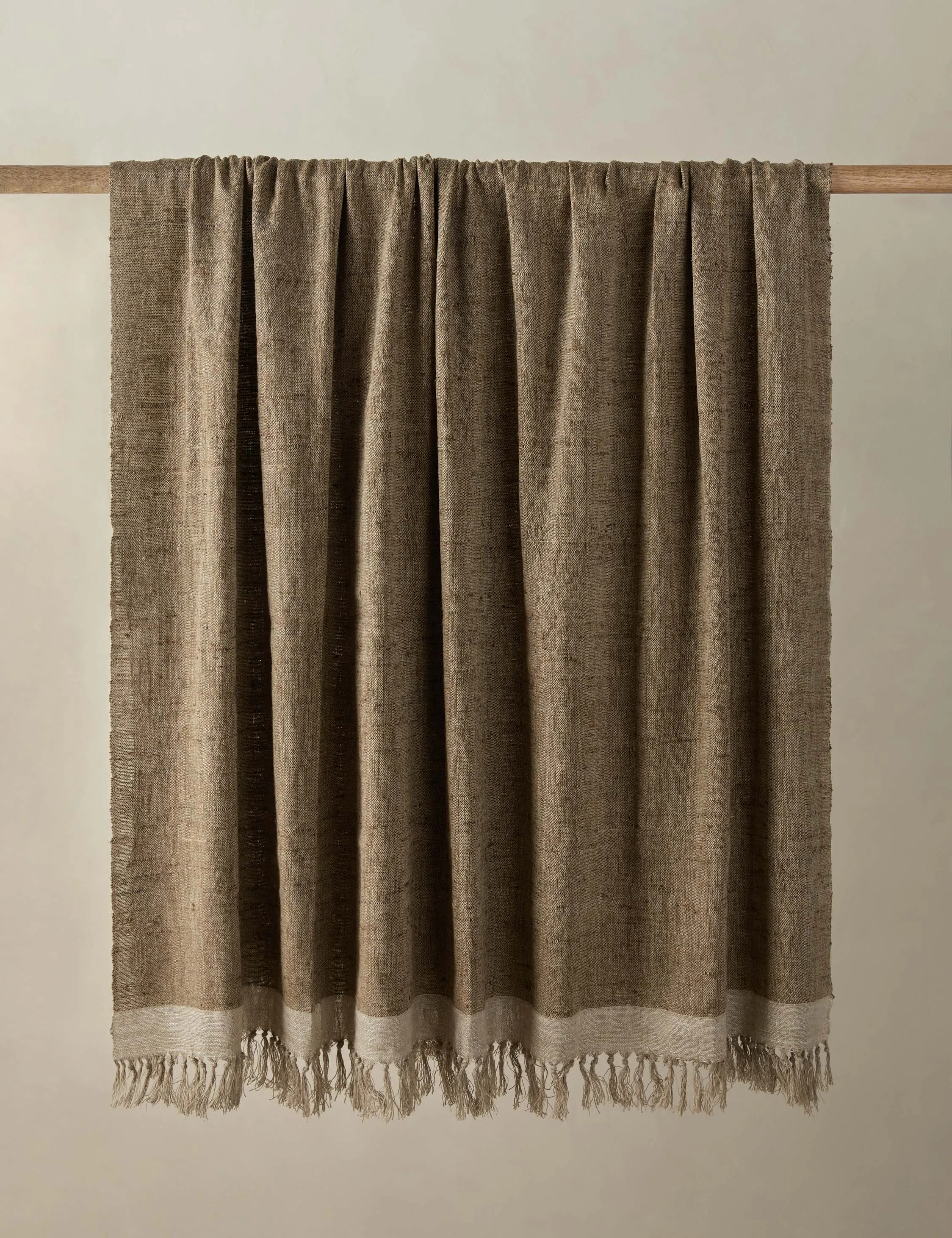 Laba Linen Silk Throw by DISC Interiors