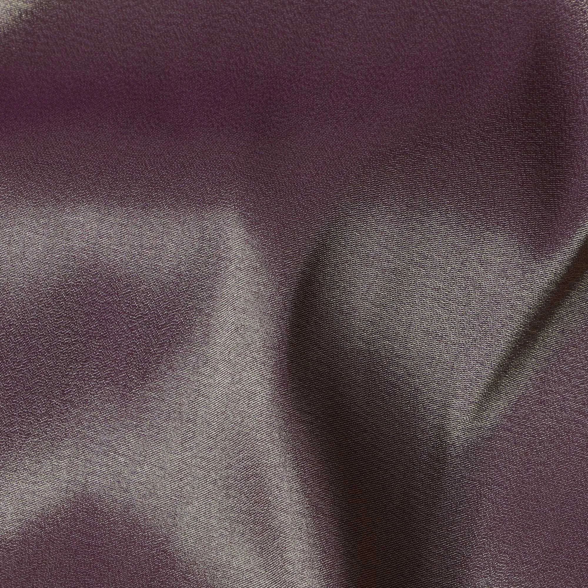 Mauve Bronze Silk Lamé Fabric, 110 cm Wide, Made in South Korea-D21025