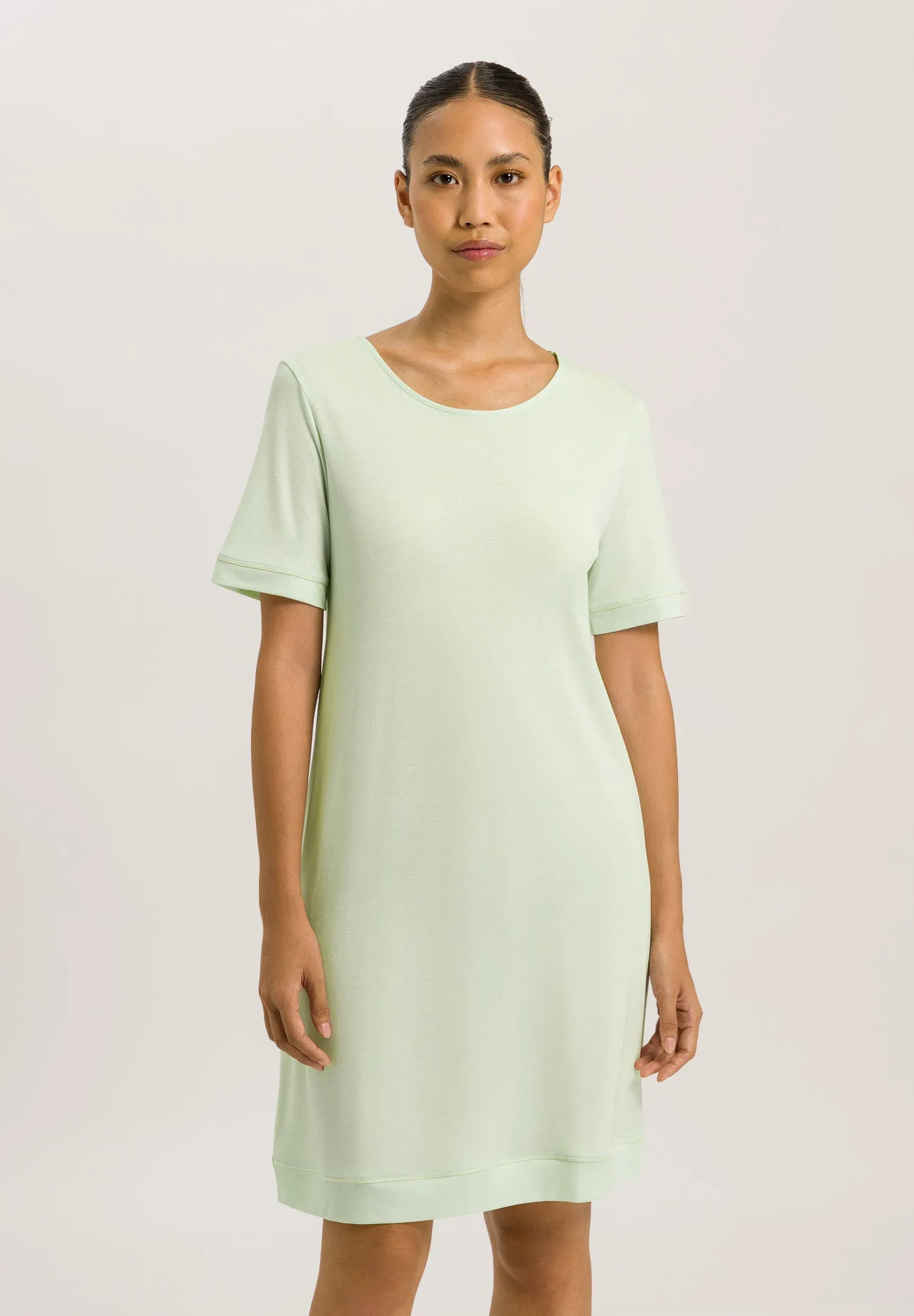 Natural Comfort TENCEL™ Round Neck Nightgown | Green Tea 77963-2706