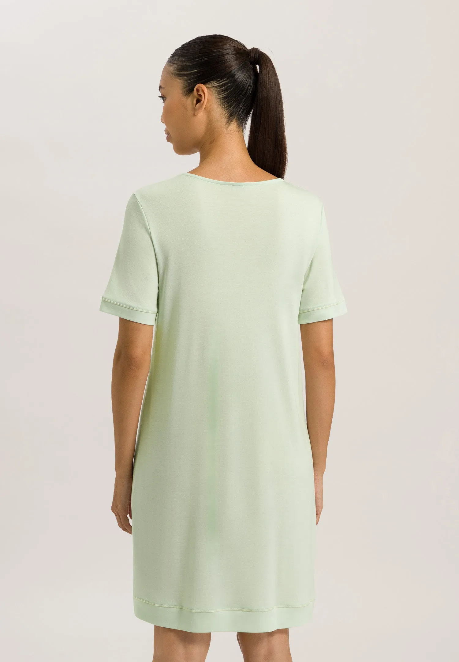 Natural Comfort TENCEL™ Round Neck Nightgown | Green Tea 77963-2706