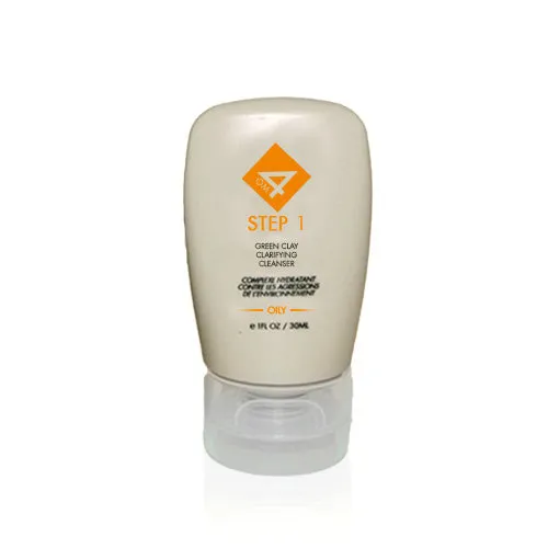 Organic Male OM4 Oily Step 1: Green Clay Clarifying Cleanser