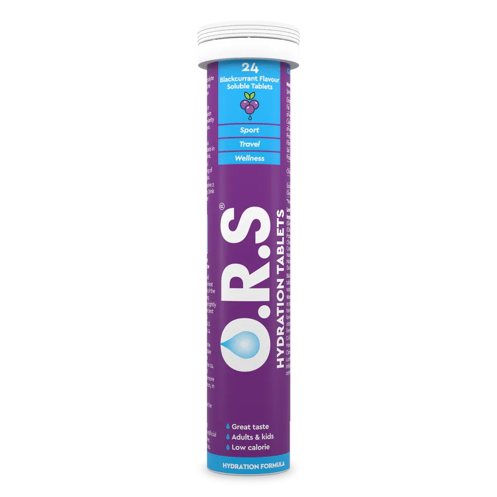 O.R.S. Hydration Tablets Blackcurrant