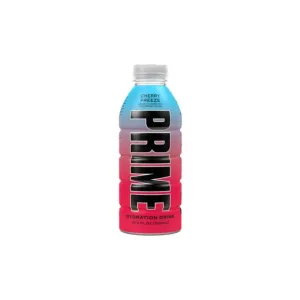 Prime Drink Cherry Freeze 500ml – Refreshing Electrolyte Hydration Drink