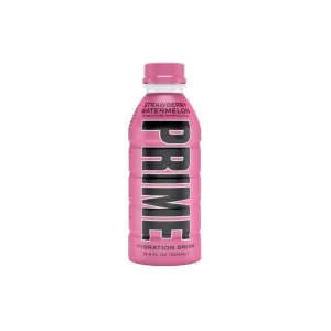 Prime Hydration Drink Strawberry Watermelon 500ml – Refreshing Electrolyte Drink