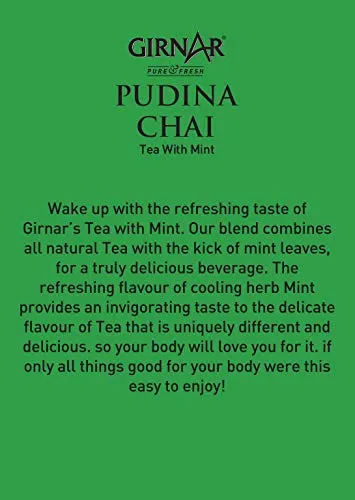 Pudina Chai (Tea with Mint)