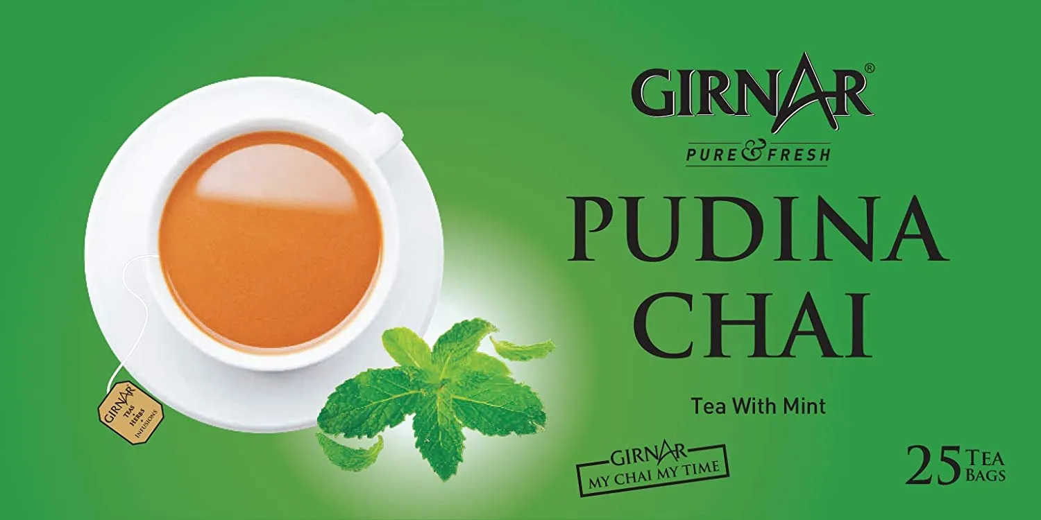 Pudina Chai (Tea with Mint)