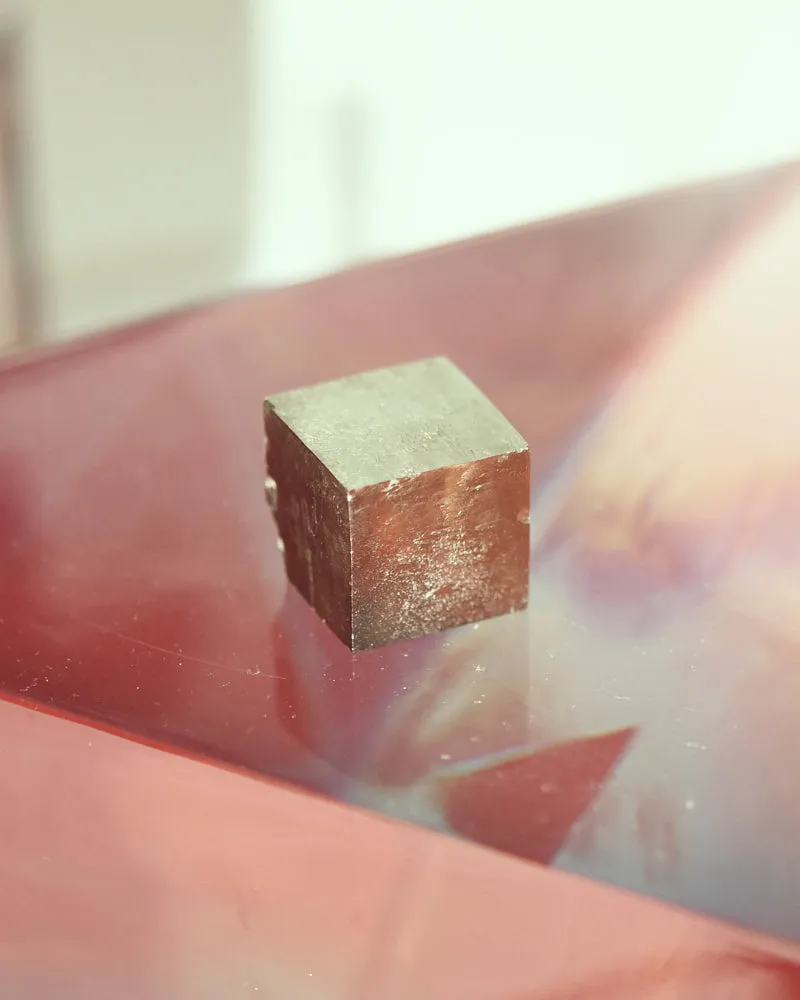 Pyrite Cube