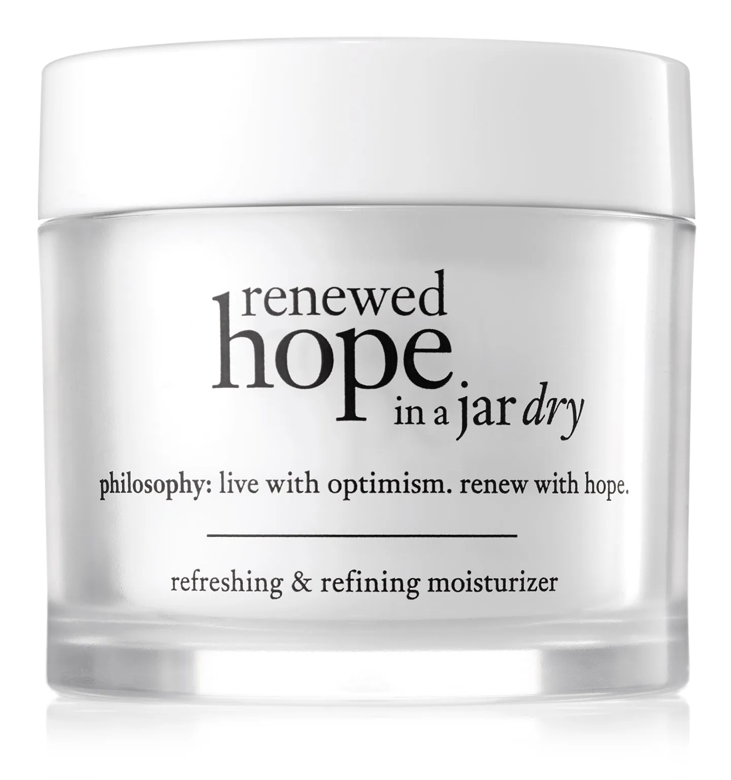 Renewed Hope in a Jar Refreshing & Refining Moisturizer for dry skin