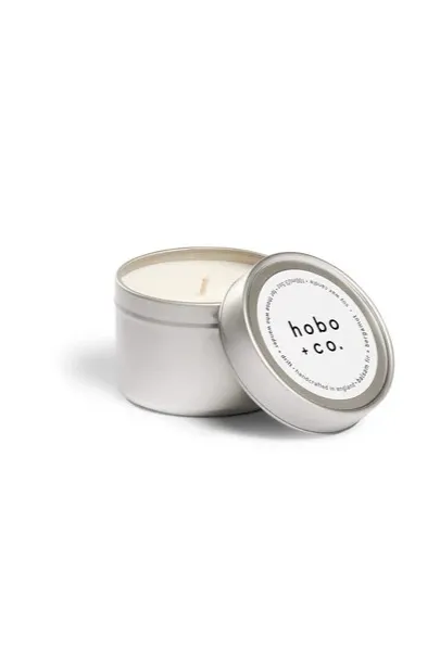 Scented Small Travel Tin Soy Wax Candles | Hobo   Co.