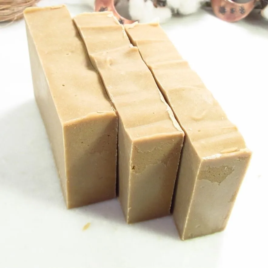 Shea Butter Rhassoul Clay Soap Unscented, No Dye