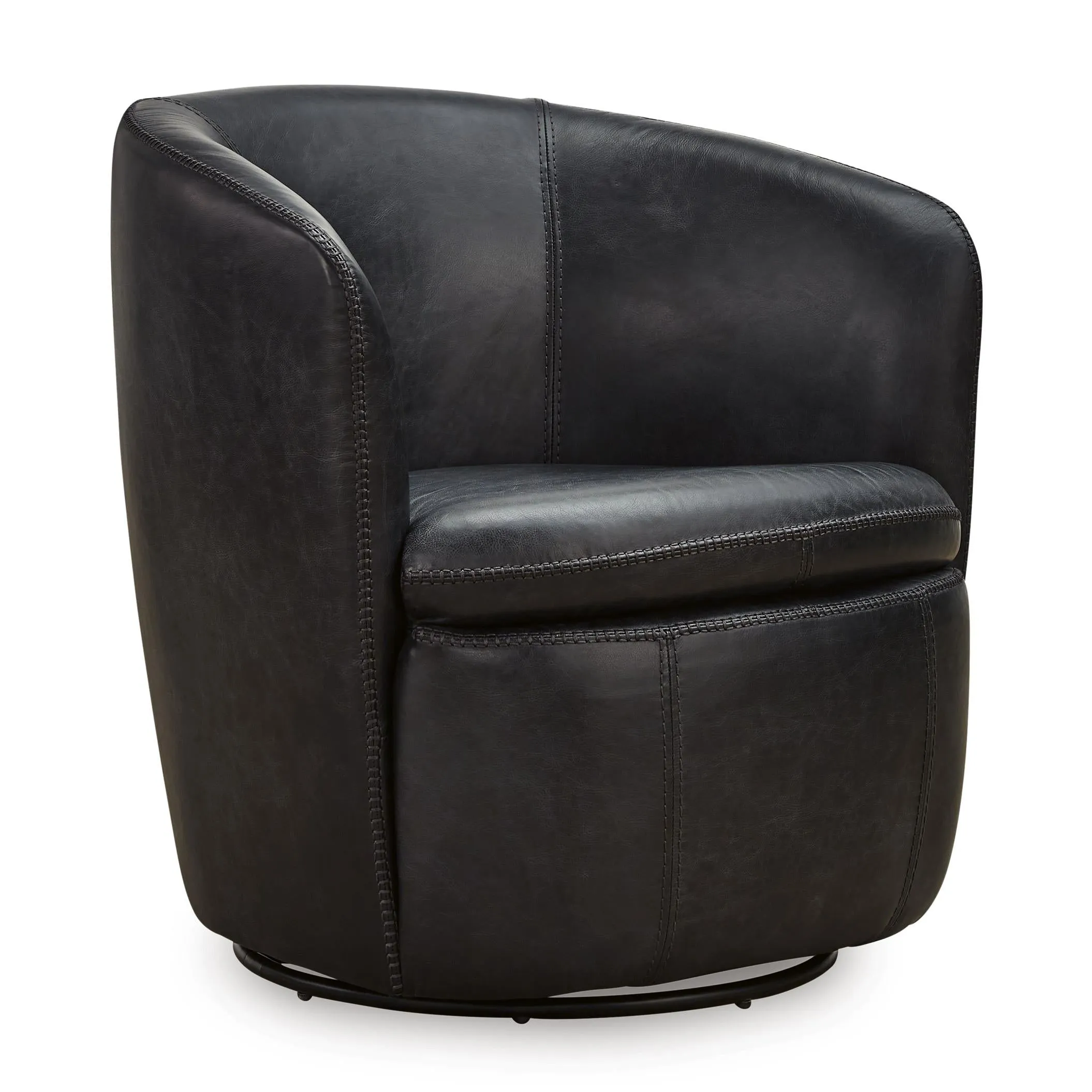 Signature Design by Ashley Kierreys Swivel Leather Accent Chair A3000702