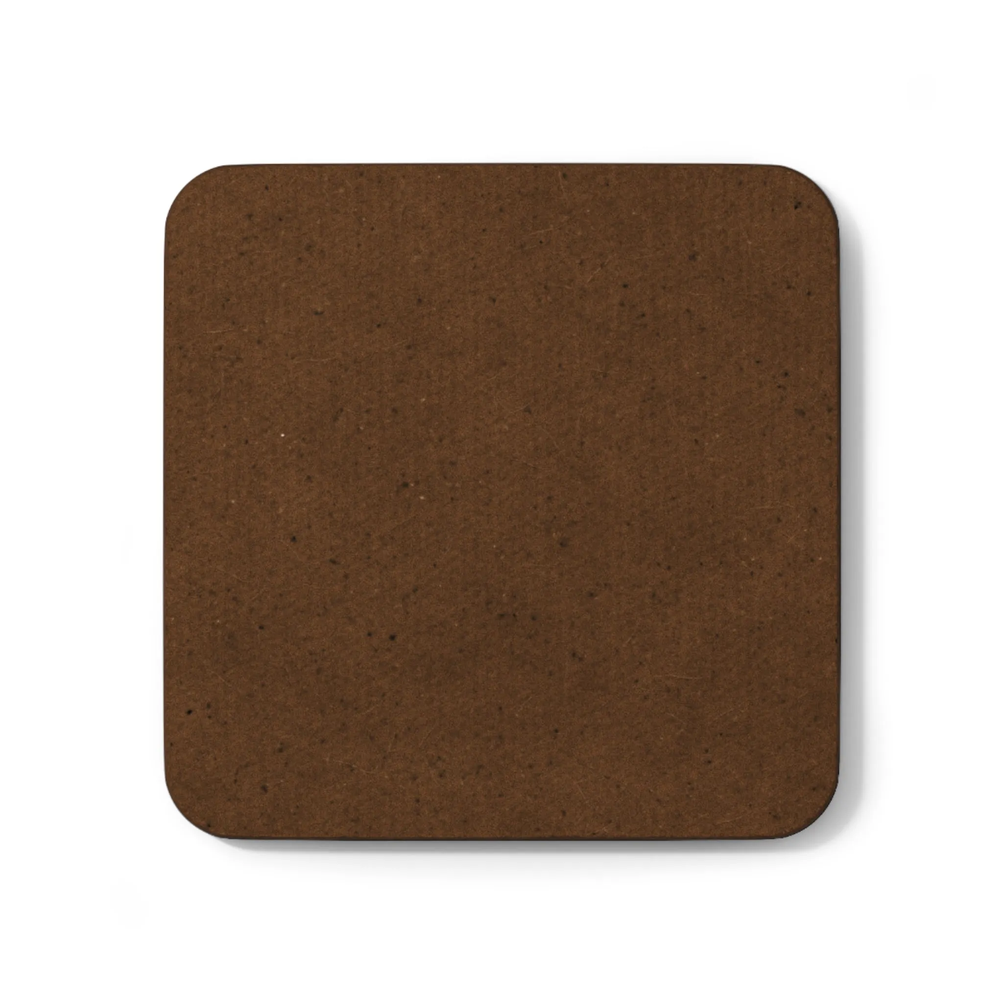 Single QR Code 1 piece Hardboard Back Coaster - Be Powerful and Determined