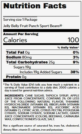 Sport Beans® Jelly Beans 1 oz Bags