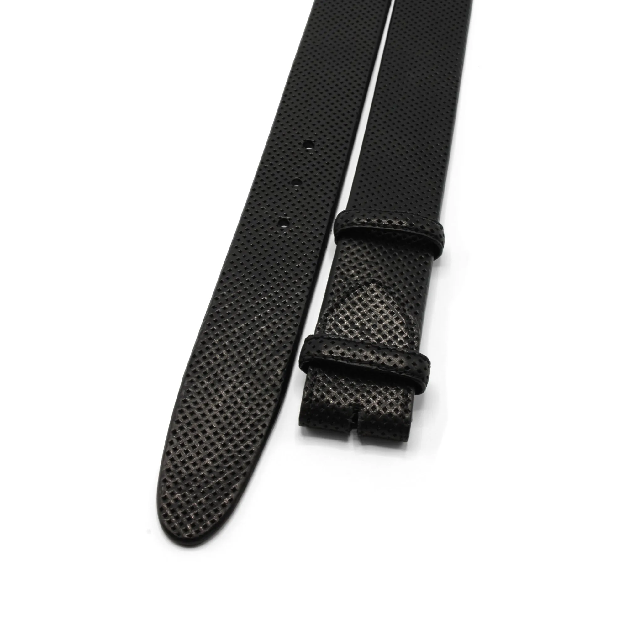 Supple Perforated Vintage Feel Belt Strap