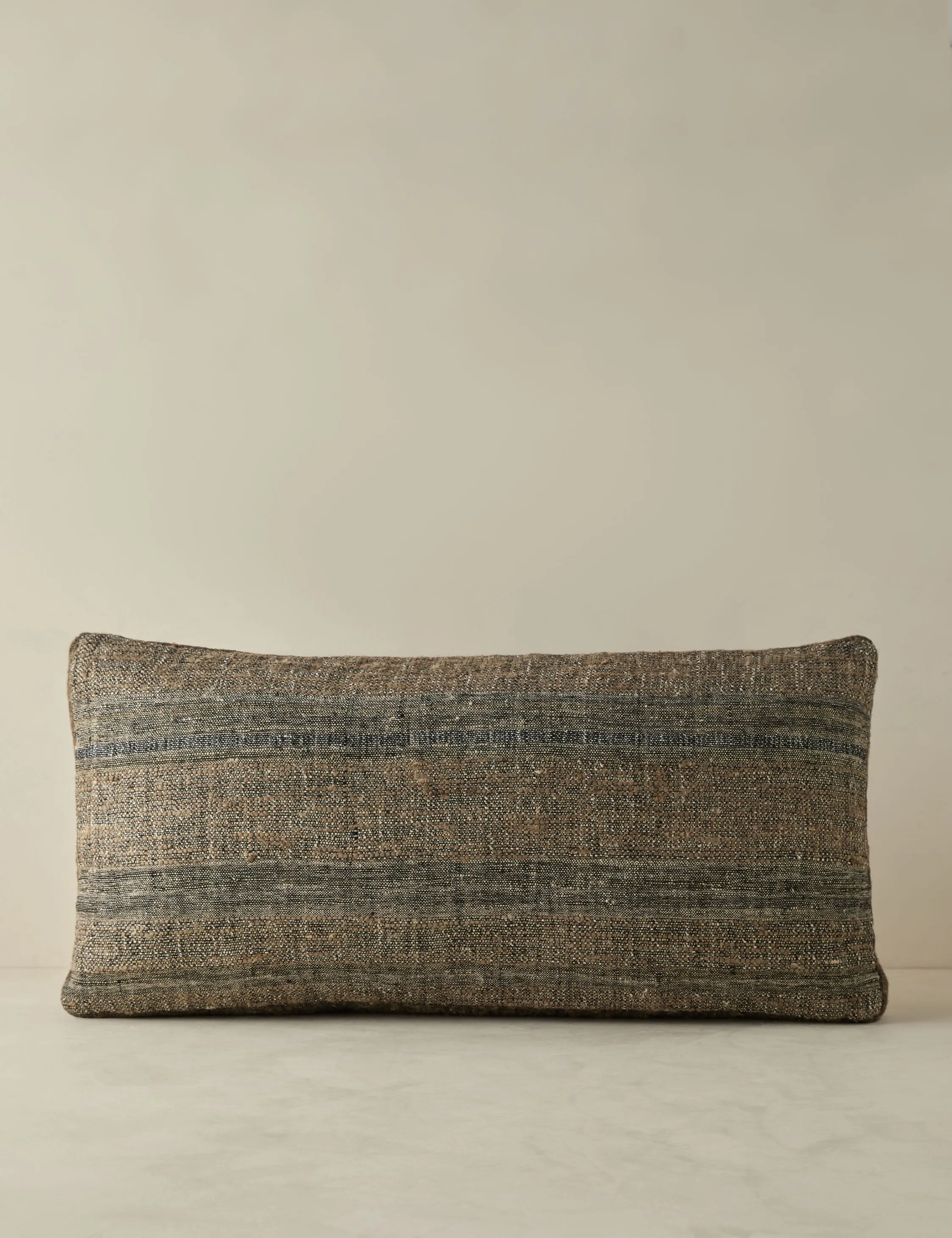 Teku Linen Silk Box Pillow by DISC Interiors